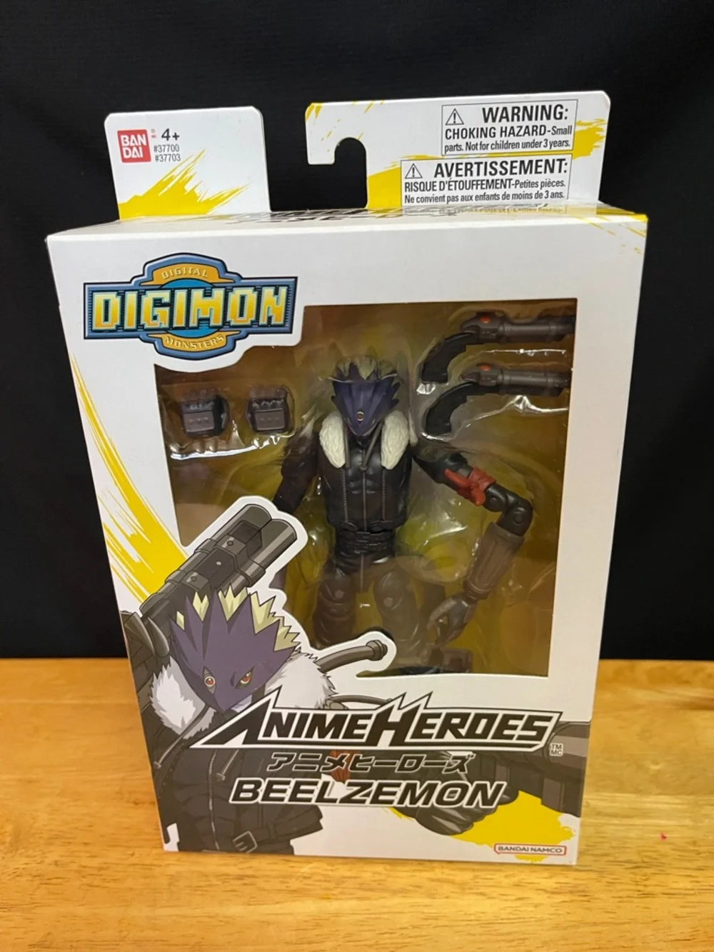 Digimon Anime Heroes Wargreymon & Beelzemon Set - Yellow, Black